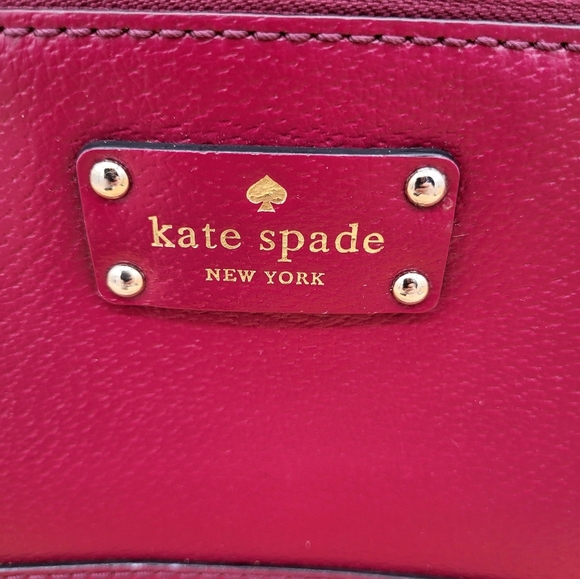 Kate Spade Women's Red Crossbody Bag, 9x7x3, EUC - Picture 2 of 9
